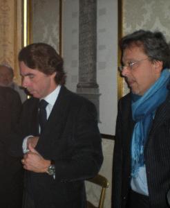 Torriero con Aznar