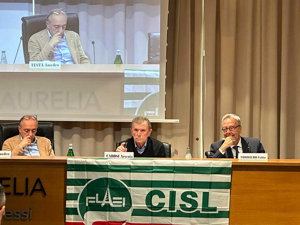 Martedì 22 ottobre 2024. Corso PerLa per dirigenti Flaei-Cisl.