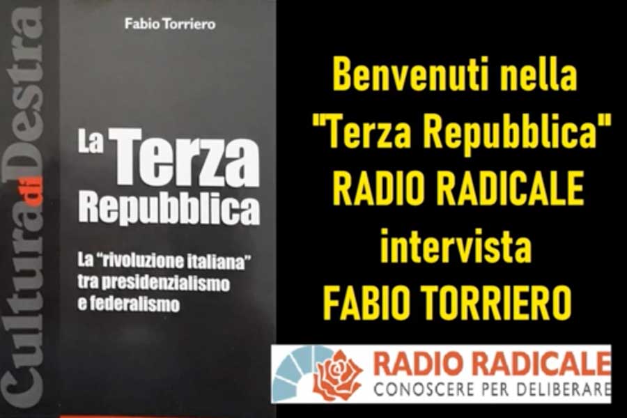 Il professor Torriero a Radio Radicale.